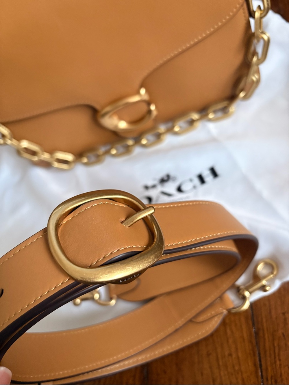Authentic Coach Tabby Chain - Picture 5 of 9